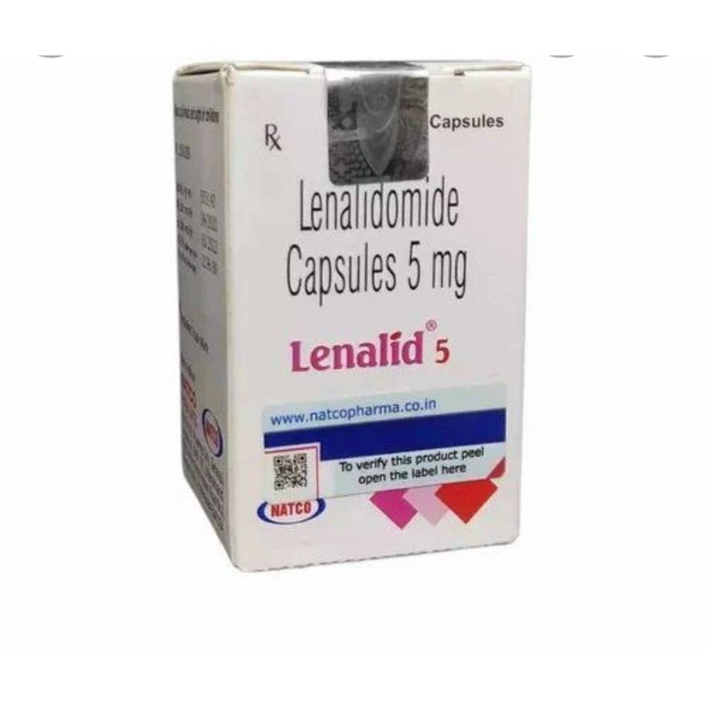 Lenalidomide Capsule - 5 Mg | Tablet Form, Dry Storage Instructions, Unwavering Quality Assurance, Timely Delivery, Dedicated Support