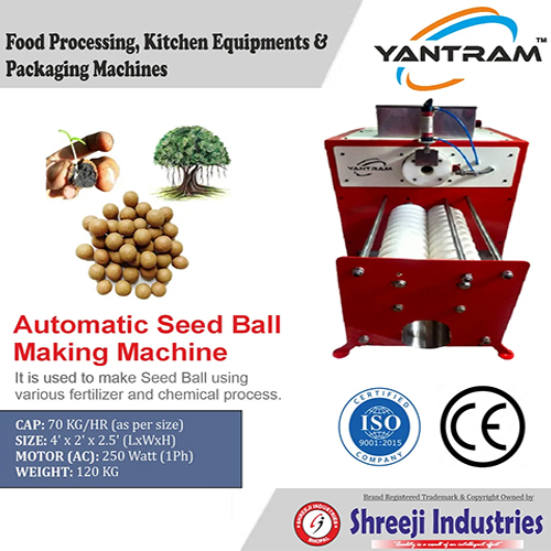 Seed Ball Making Machine - Automation Grade: Automatic