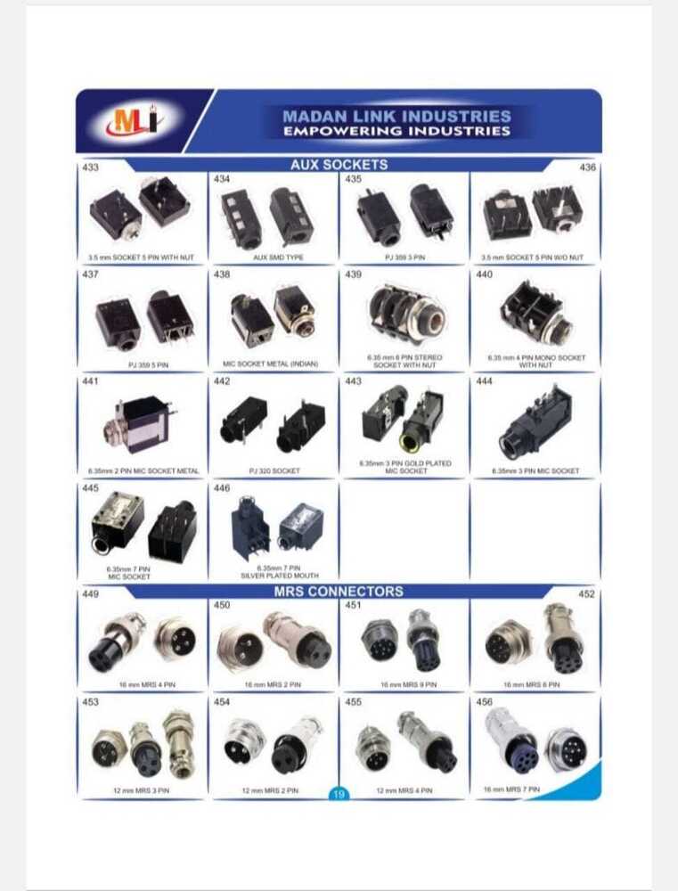3 Pin Speak-on Connector