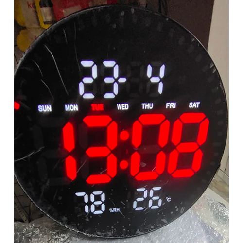 Round Spy Hidden Camera Clock