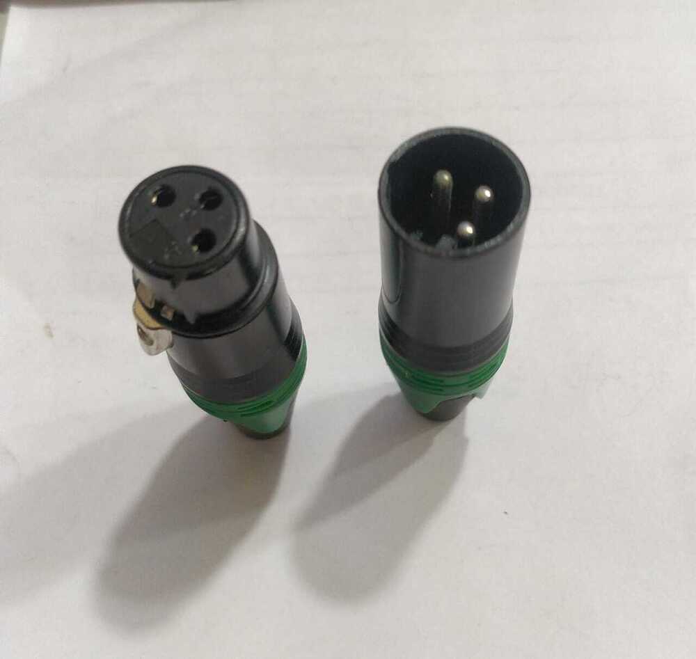 XLR COLOUR M/F METAL BOOT