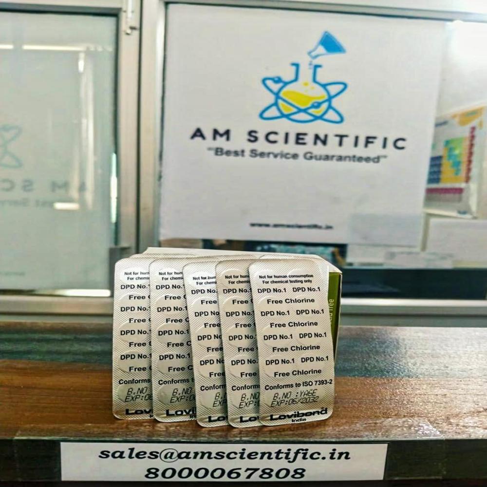 Dpd Tablets No 1 For Water Testin - Grade: Industrial Grade