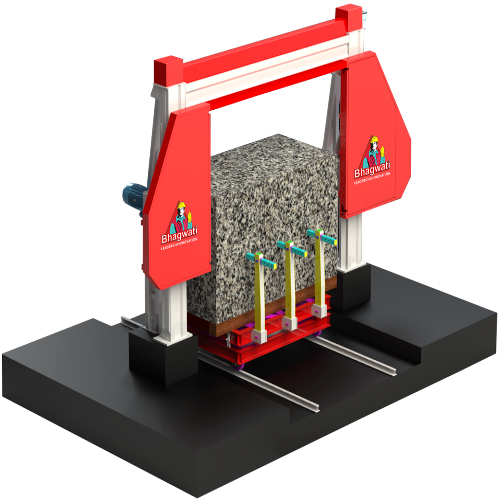 True Cut D1 Mono Single Diamond Wiresaw Machine