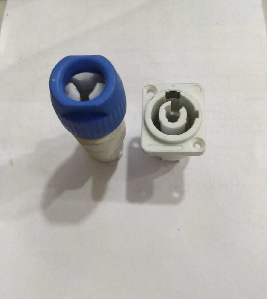 POWERCON M/F BLUE WHITE