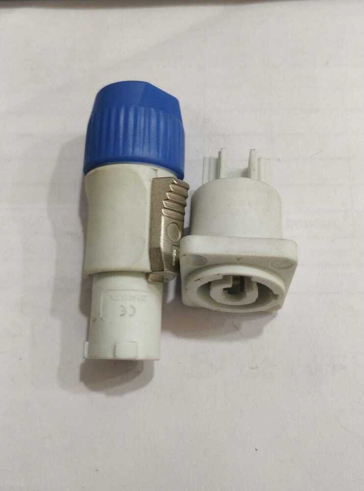 POWERCON M/F BLUE WHITE