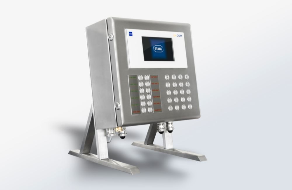 Intrinsically Safe Operator Interface Panel For Zone 1 And Zone 0 Hazardous Area Hmi