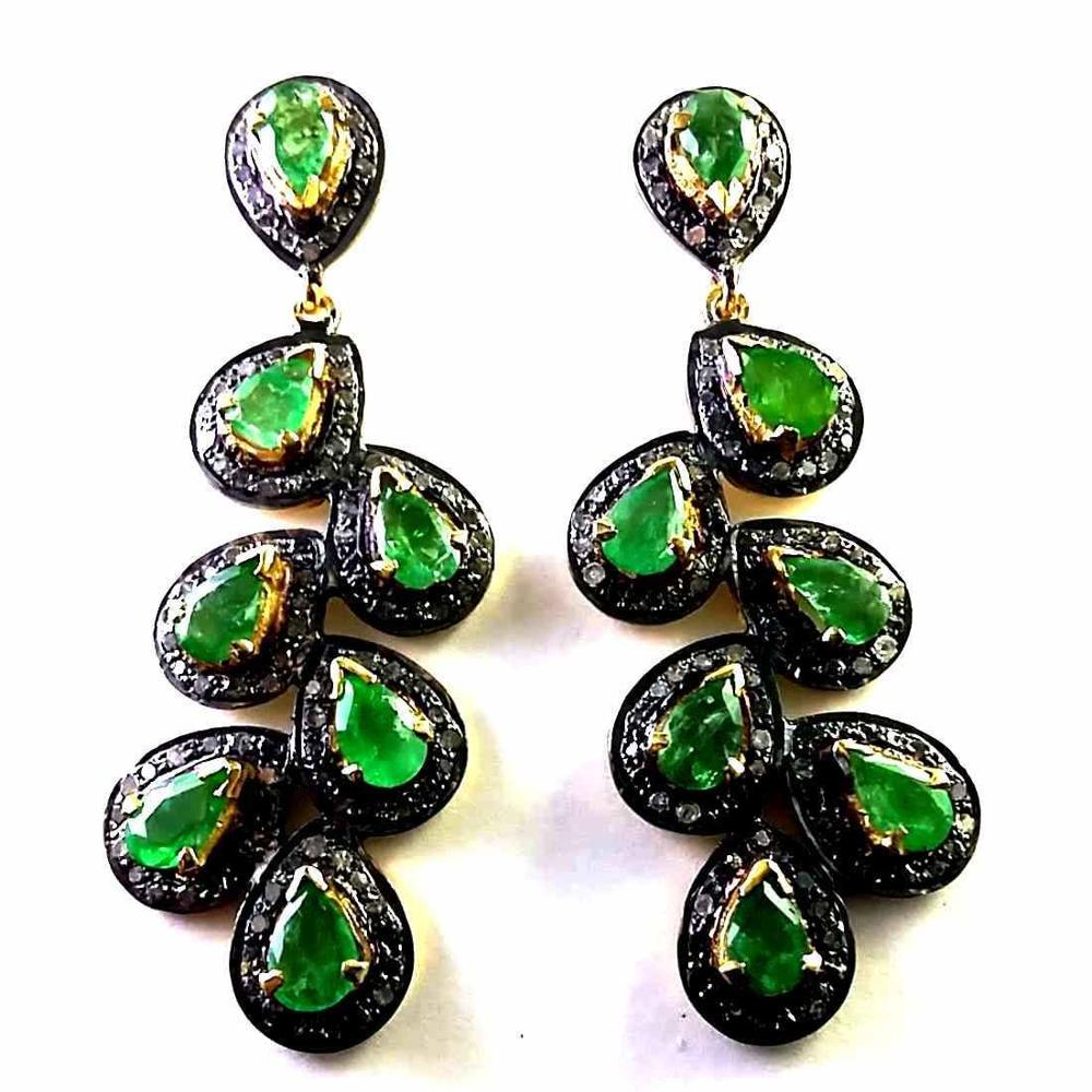Emerald Earrings