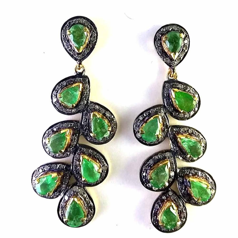 Emerald Earrings