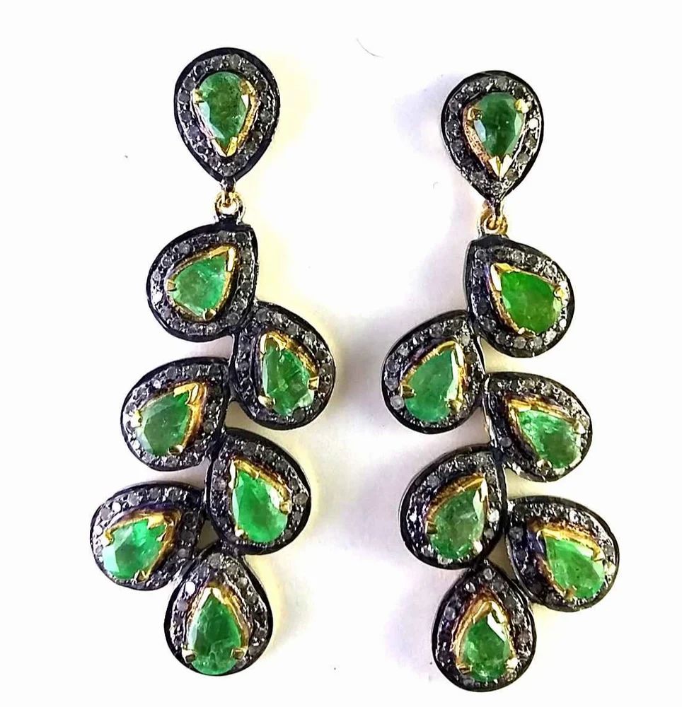 Emerald Earrings