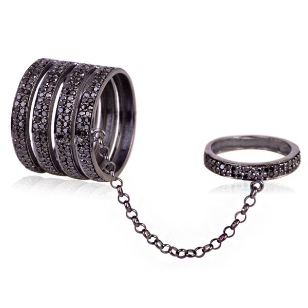 Slave Finger Diamond Rings