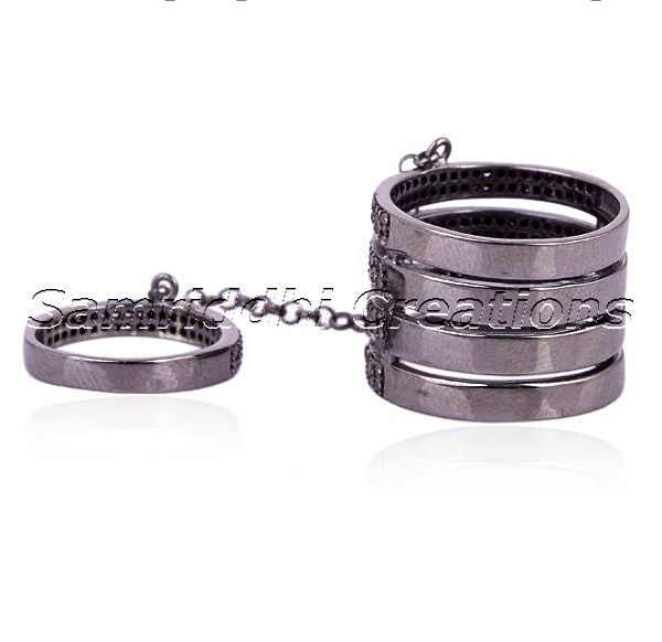 Slave Finger Diamond Rings