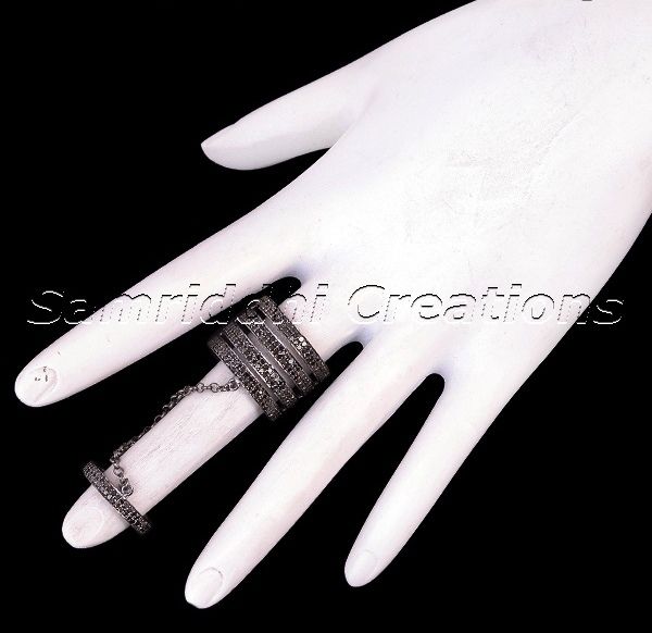Slave Finger Diamond Rings