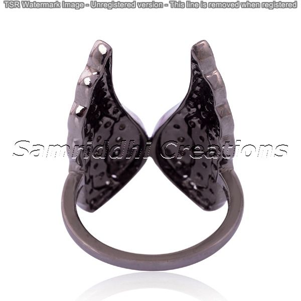 Angel Diamond Wings Ring