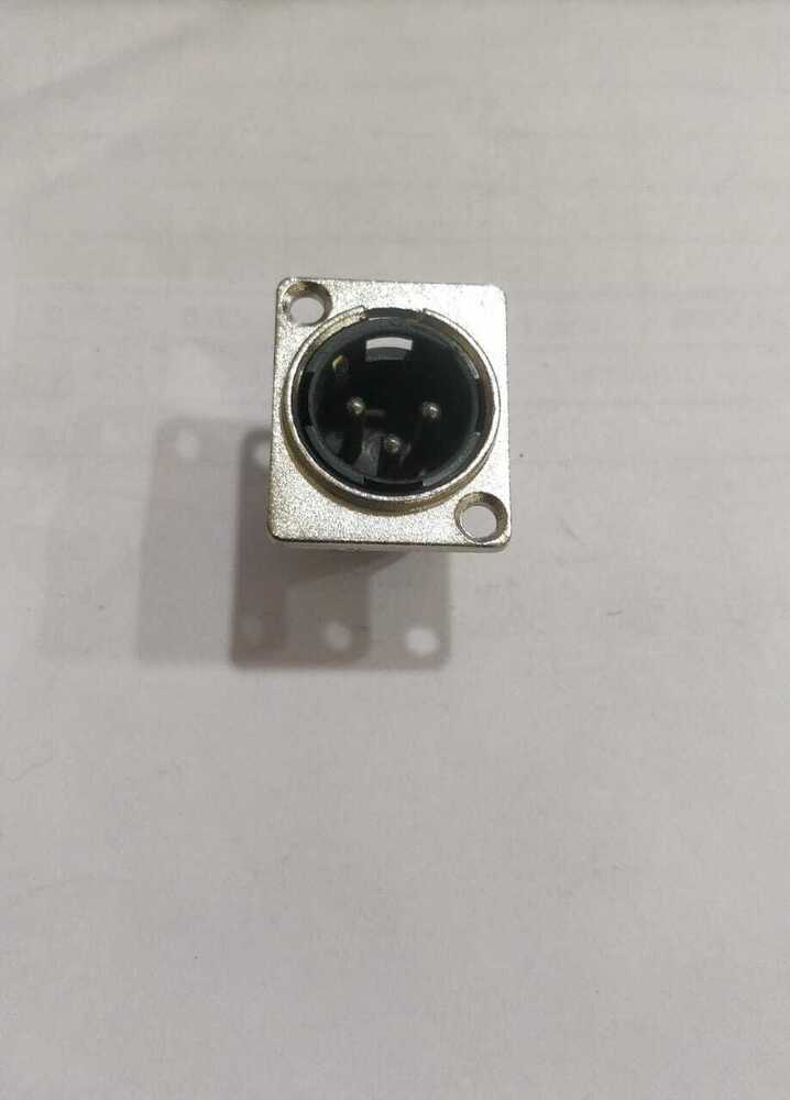 XLR MALE SOCKET METAL BODY