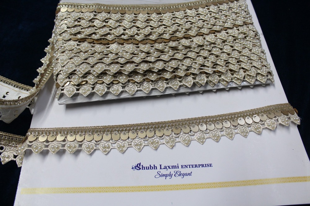 Designer Golden Lace