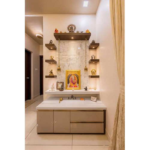 Modular Wooden Mandir