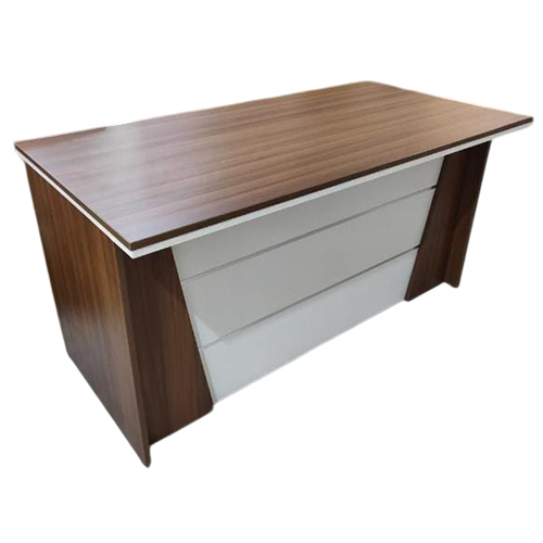 Wooden Office Reception Table