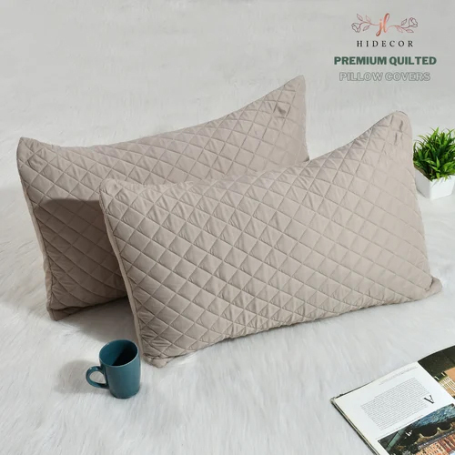Woven Quilted Pillow Protector