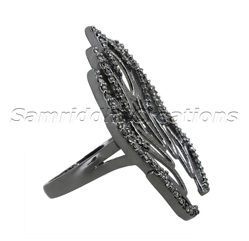 Fire Diamond Ring - Color: Silver