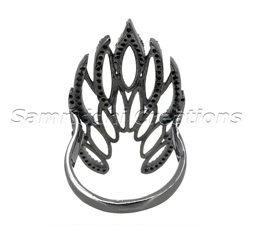 Fire Diamond Ring - Color: Silver