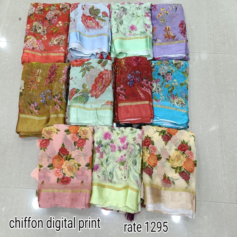 Chiffon Saree - Occasion: Casual