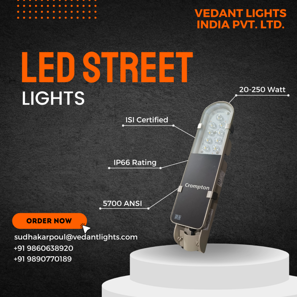 Led Street Light- 50 Watt Crompton