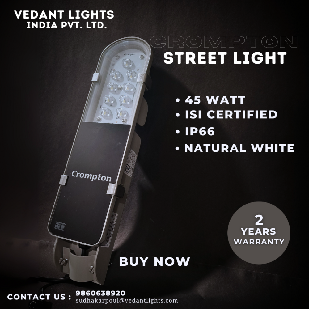 Led Street Light- 50 Watt Crompton