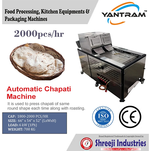 Automatic Chapati Making Machine