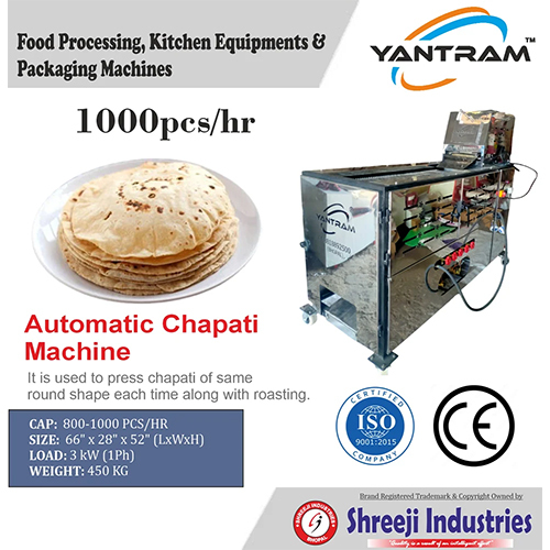 Automatic Roti Making Machine