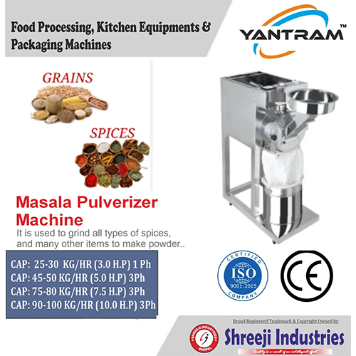 SS 2in1 Pulverizer Machine