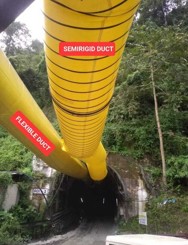 PVC BLOWER DUCTING