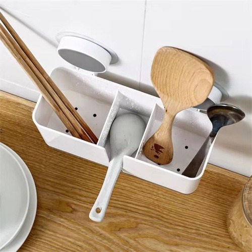 Double  Toothbrush  Holder - Color: White