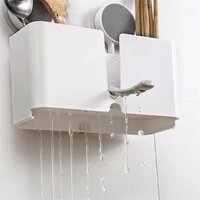 Double  Toothbrush  Holder