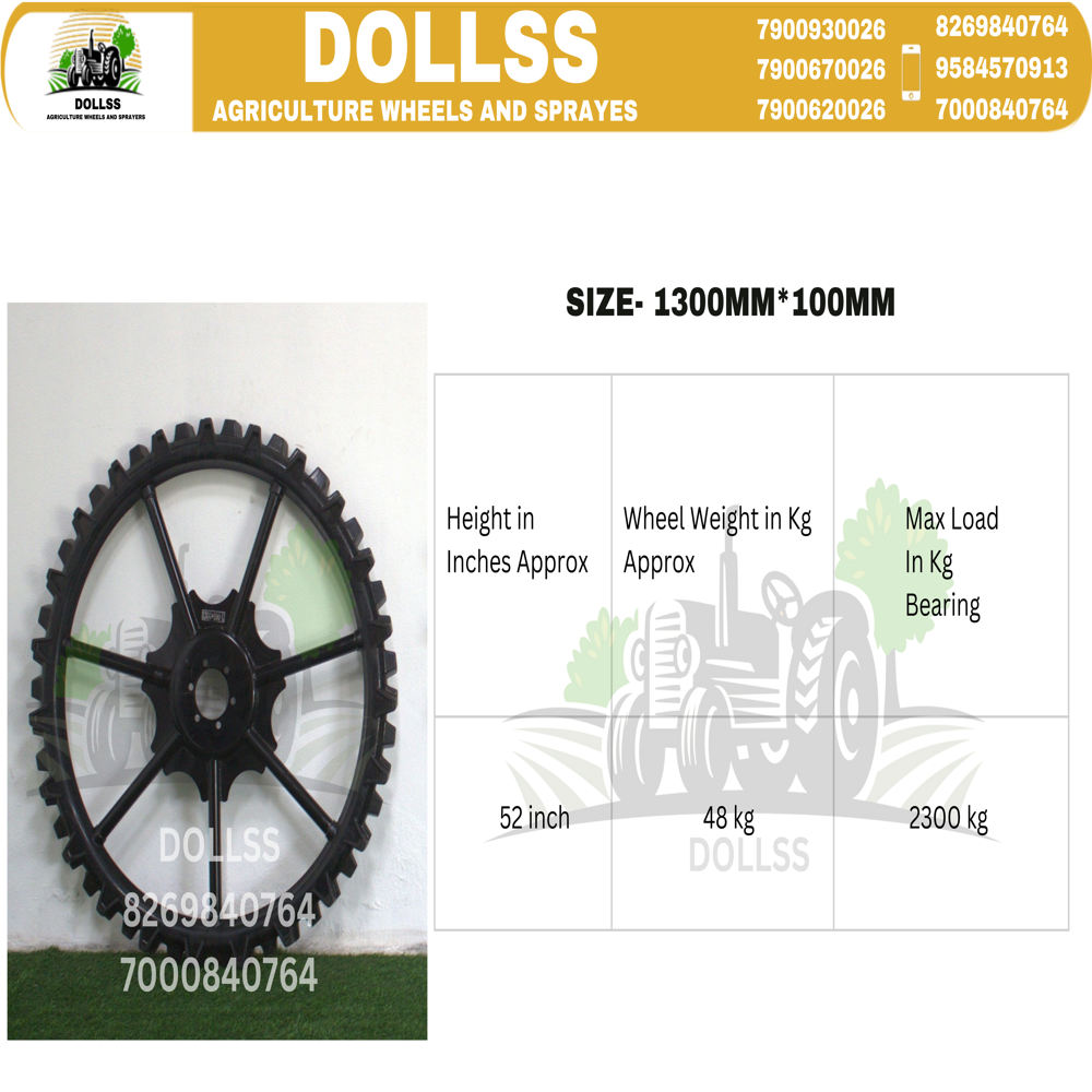 Paddy Transplanter Tyre - Capacity: 5000 Kg