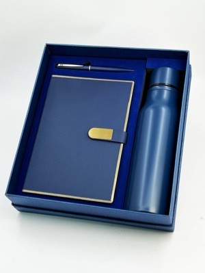 Premium 3 In 1 Gift Set - Color: Blue