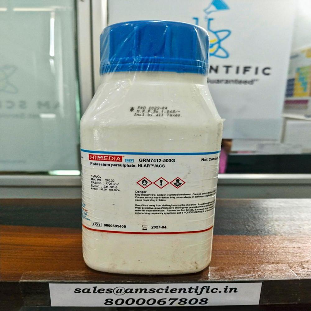 Ammonium Persulphate Hi Ar Acs , Packaging Details: Plastic Bottle - Physical Form: Powder