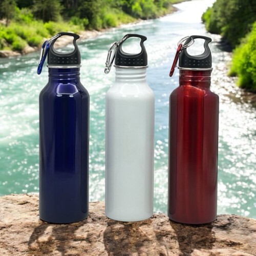 Stainless Steel Bpa-Free Water Bottle - Color: Blue