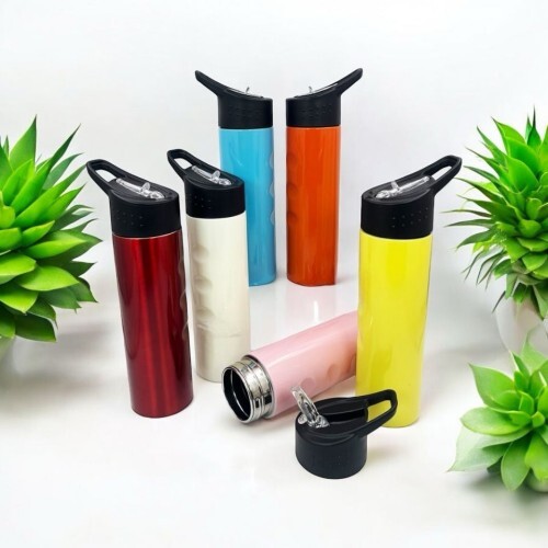 Sport Steel Sipper Bottle - Color: All Color