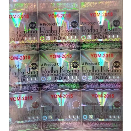 Printed Hologram Sticker