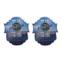 Pvc Printed Label - Color: Multicolor