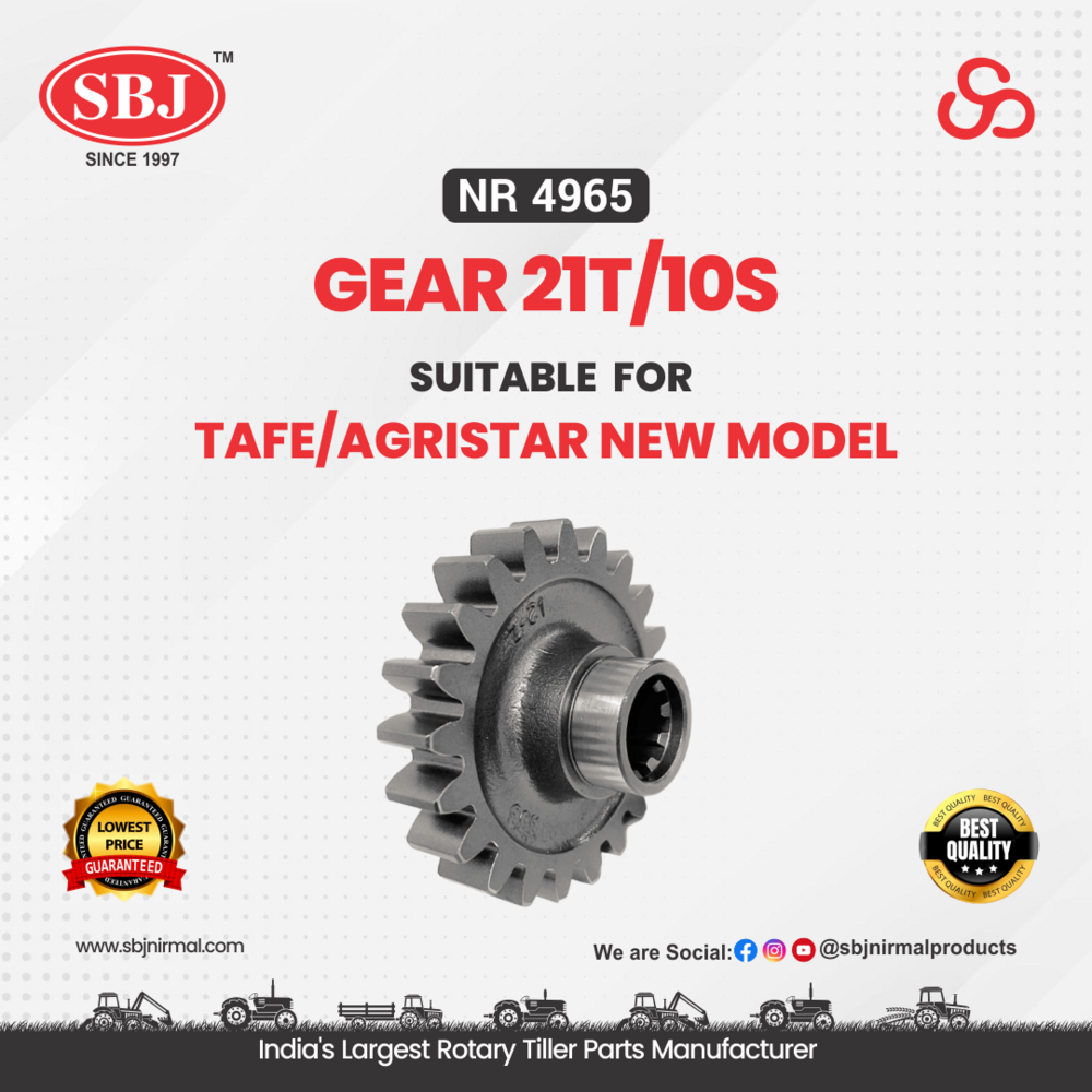 GEAR 21T/10S SUITABLE FOR TAFE/AGRISTAR NEW MODEL