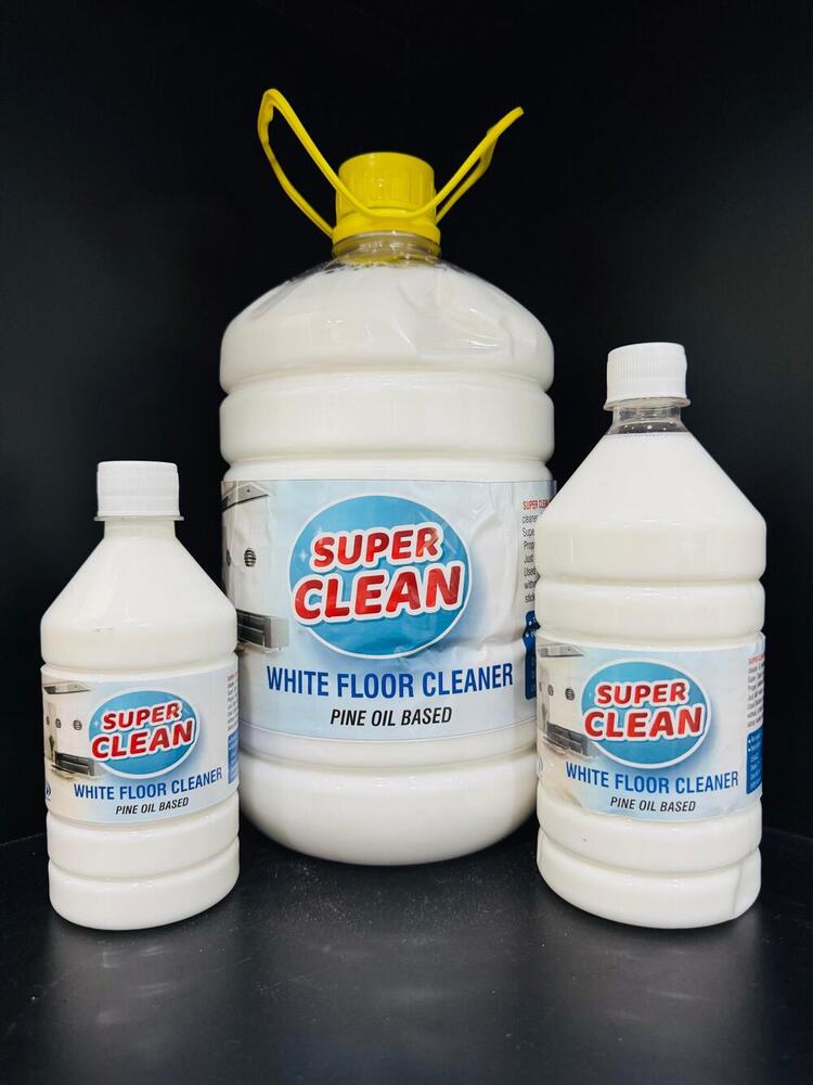Super clean Floor Cleaner white Pine Oil Base 1 Ltr