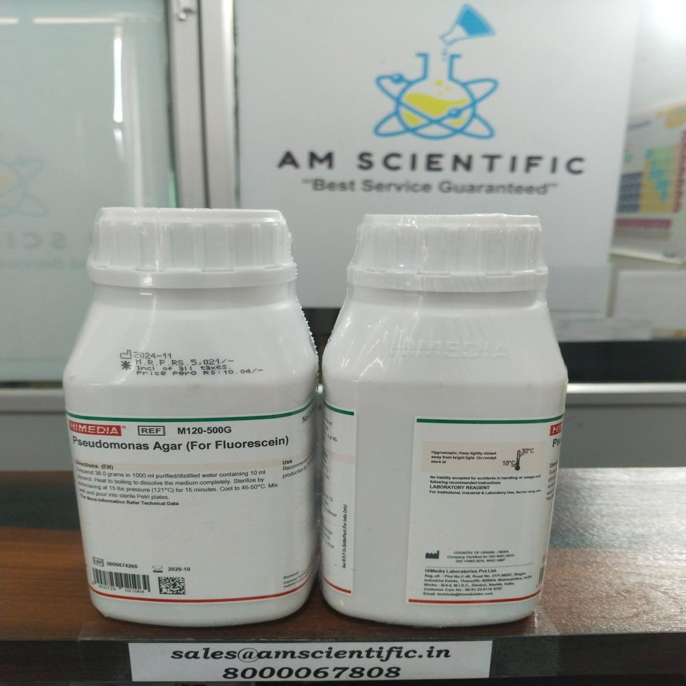 Pseudomonas Agar For Fluorescein Packaging De - Physical Form: Powder