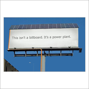 सौर एलईडी विज्ञापन बोर्ड