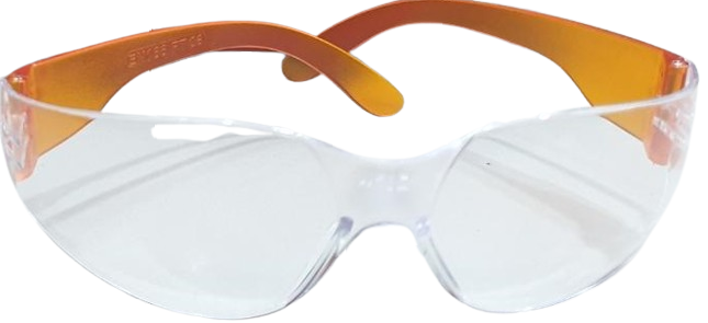 Sunline Safety Spectacles - Impact-resistant Lenses | Lightweight Frame, Clear/smoke Color, Ideal For Industrial And Outdoor Use