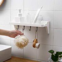 Bathroom  Storage Shelf - Color: White
