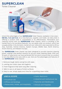 Super clean Toilet Cleaner 500 ML