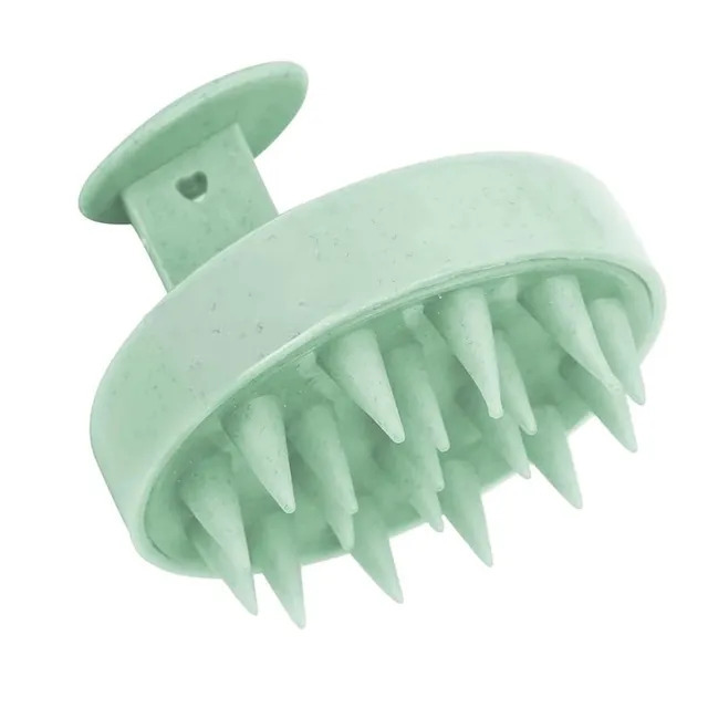 Scalp Massager - Silicone & Superior Quality Plastic | Activates Follicles, Balances Oil, Reduces Dandruff, Promotes Relaxation