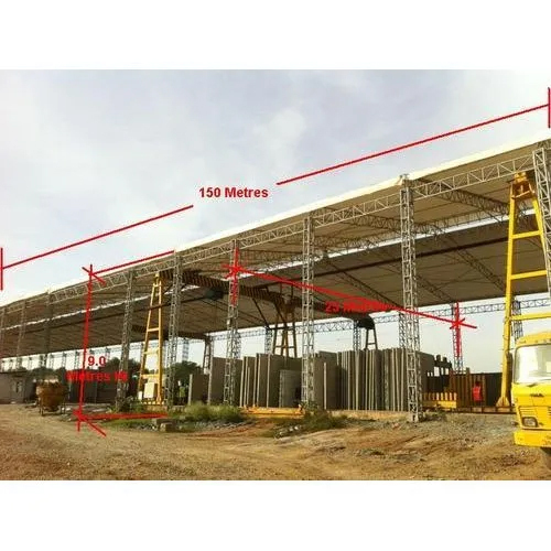 Waterproof Prefab Tensile Fabric Structures - Color: Any Color