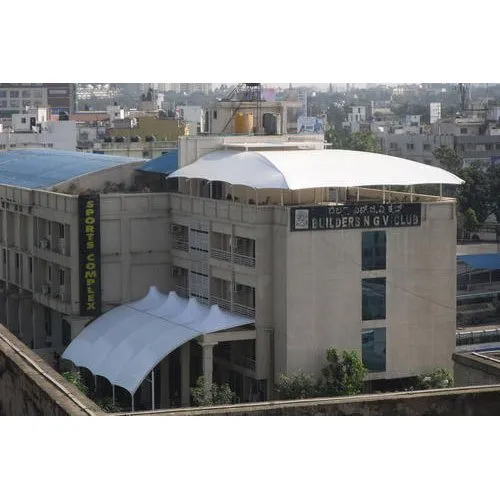 High Strength Fabric Membrane Structures - Steel Frame, Customized Dimensions, Any Color | Versatile Outdoor Solutions for Hotels and Restaurants